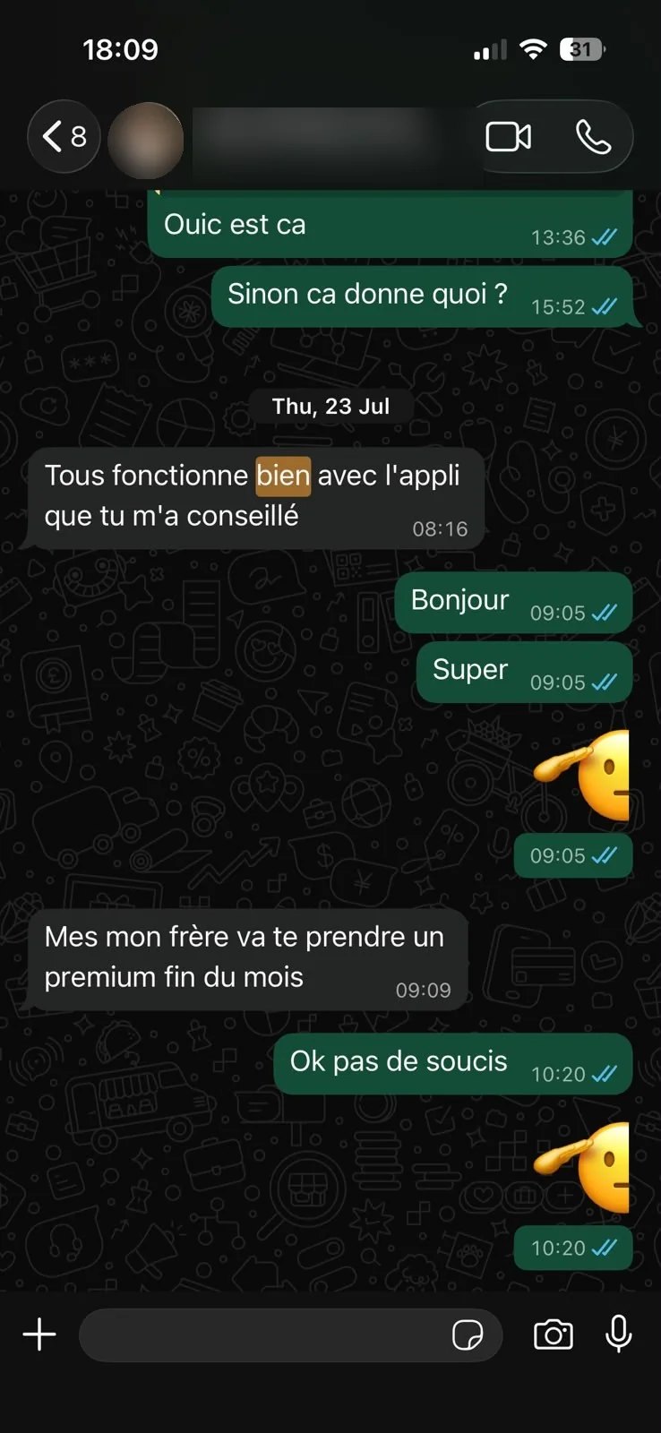 Avis client sur la stabilité de la connexion pendant les matchs